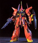 【中古品】HGUC 1/144 AMX-107 バウ (機動戦士ZZガンダム)(中古品)