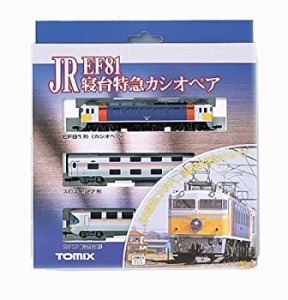 【中古品】Nゲージ車両 EF81 寝台特急 カシオペア 基本セット (3両) 92251(中古品)