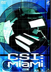 【未使用 中古品】CSI:マイアミ コンプリートBOX 1 [DVD](中古品)