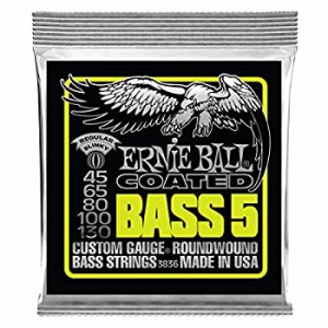 【中古品】【正規品】 ERNIE BALL 3836 ベース弦 5弦 (45-130) 5-STRING COATED REGUL(中古品)