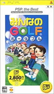 みんなのGOLF ポータブル PSP the Best(中古品)