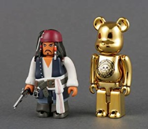 【中古品】KUBRICK ジャック・スパロウ & アステカコイン BE@RBRICK SET ABS&PVC 塗装(中古品)