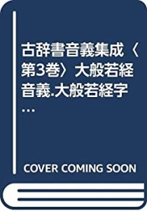 古辞書音義集成〈第3巻〉大般若経音義.大般若経字抄 (1978年)(中古品)