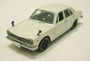 【中古品】エブロ 1/43 スカイラインGT-R (PGC10)後期型白 43318 完成品(中古品)