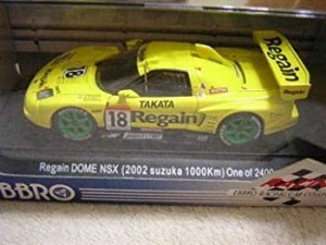 【中古品】エブロ 1/43 リゲイン童夢NSX 鈴鹿1000Km 43357 完成品(中古品)