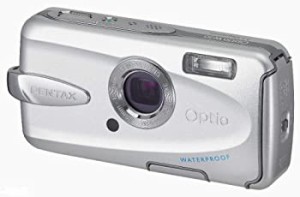 【中古品】PENTAX 防水デジタルカメラ Optio (オプティオ) W30 シルバー OPTIOW30S(中古品)