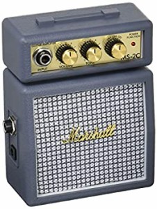 【中古品】Marshall ミニアンプ クラシック風 MS-2C 電池/アダプター両対応 ヘッドホ (中古品)