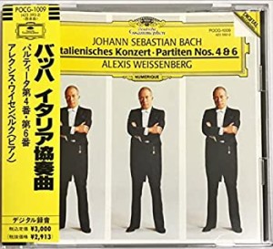 J.S.バッハ:イタリア協奏曲、パルティータ第4、6番(中古品)