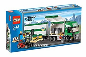 【中古品】レゴ (LEGO) シティ レゴ (LEGO)の町 トラックとフォークリフト 7733(中古品)