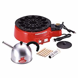 【中古品】MT.CEDAR 自動返し式たこ焼き器 たこ焼き工場トントン KS-2614(中古品)