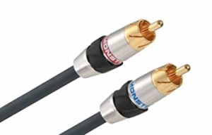 【中古品】ONKYO MONSTER CABLE オーディオRCAピンケーブル (1m) MC200I-1M(中古品)