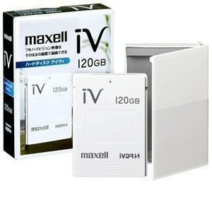 【中古品】maxell 日立薄型テレビ「Wooo」対応 ハードディスクIVDR120GB M-VDRS120G.A(中古品)