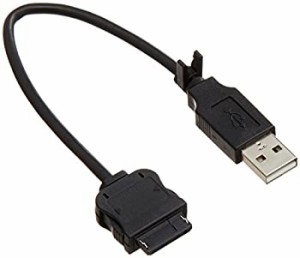 【中古品】エレコム 携帯電話 USBケーブル au WIN対応 転送・充電 0.2m ブラック MPA-(中古品)