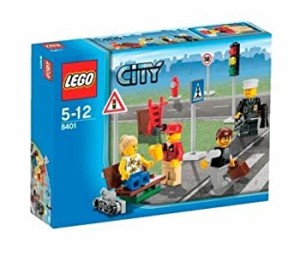 【中古品】レゴ (LEGO) シティ レゴ (LEGO)の町 ミニフィグ・コレクション 8401(中古品)