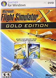 【未使用 中古品】Flight Simulator X Gold Edition(中古品)