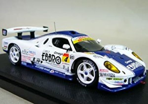 【中古品】エブロ 1/43 エブロビーマック320R スーパーGT300 2008 #4ホワイト/ブルー (中古品)