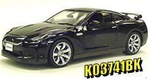 【中古品】京商オリジナル 1/43 ニッサンGT-R (R35) スーパーブラック 完成品(中古品)