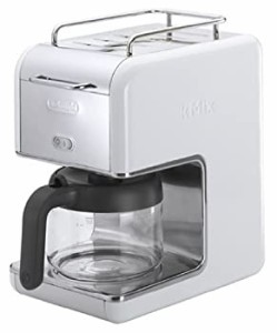 【中古品】DeLonghi kMix(ケーミックス) ドリップコーヒーメーカー ホワイト 【6杯用 (中古品)