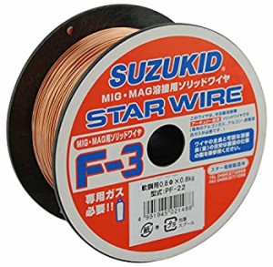 【中古品】スター電器製造(SUZUKID)ソリッド軟鋼 0.8φ*0.8kg PF-22(中古品)