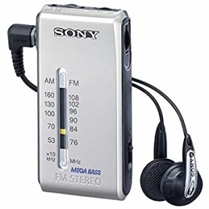 【中古品】SONY FMステレオ/AMポケッタブルラジオ シルバー SRF-S86/S [並行輸入品](中古品)