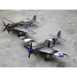 【中古品】プラッツ 1/144 P-51D マスタング太平洋戦線(2機セット) プラモデル PD-3(中古品)