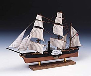 【中古品】ウッディジョー 帆船 ミニ帆船3 黒船 木製模型(中古品)