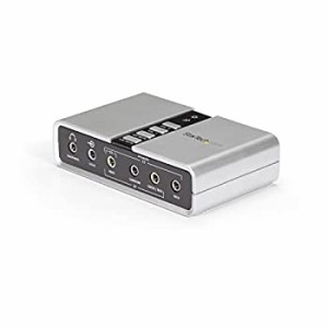 【中古品】StarTech.com 7.1ch対応USB-DACヘッドホンアンプ S/PDIF対応 8x 3.5mmミニ (中古品)