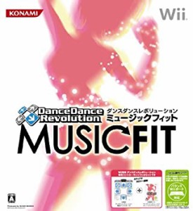 【中古品】ダンスダンスレボリューション ミュージックフィット(マット同梱版) - Wii(中古品)