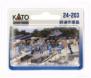 【中古品】KATO Nゲージ 鉄道作業員 24-203 ジオラマ用品(中古品)