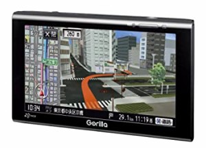 SANYO Gorilla 5.2V型 SSDポータブルナビゲーション NV-SB570DT(中古品)