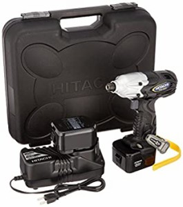 【中古品】HiKOKI(ハイコーキ) 旧日立工機 12V コードレスインパクトドライバー 充電 (中古品)