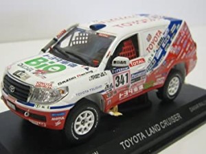 【中古品】ノレブ トヨタ ランドクルーザー 2010 ダカールラリー #341 (1/43 ダイキャ(中古品)