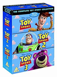 トイストーリー1-3ボックスセット 英語版[Blu-ray][Import](未使用 未開封の中古品)