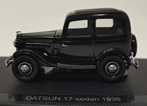 【中古品】エブロ 1/43 ダットサン 17型 セダン 1938 ブラック 完成品(中古品)