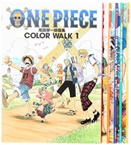 COLORWALK ONEPIECEイラスト集 1-5巻 セット (ジャンプコミックスデラック (中古品)