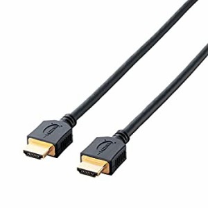 【中古品】エレコム HDMI ケーブル 5m ハイスピード 4K × 2K対応 ノーマルタイプ ブ (中古品)