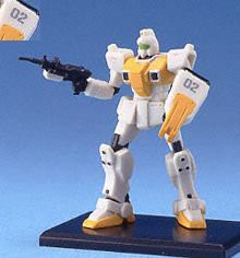 【中古品】ガンダムコレクション3 陸戦型ジム 02 （マシンガン） 《ブラインドボック (中古品)