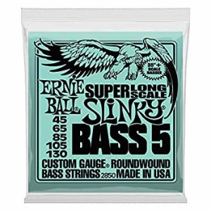 【中古品】【正規品】 ERNIE BALL 2850 ロング・スケール・ベース弦 5弦 (45-130) 5-S(中古品)