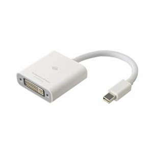 【中古品】PLANEX Mini Displayport -]DVI端子変換アダプタ (MacBook MacBook Pro Mac(中古品)