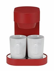 【中古品】プラスマイナスゼロ ±0 コーヒーメーカー 2カップ ブラック XKC-V110 (レ (中古品)