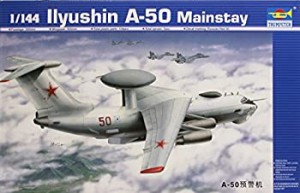 【未使用 中古品】トランペッター 1/144 ロシア軍 イリューシン A-50 早期警戒機 プラモデル(中古品)