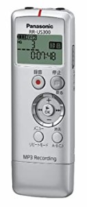 【中古品】Panasonic ICレコーダー シルバー RR-US300-S(中古品)