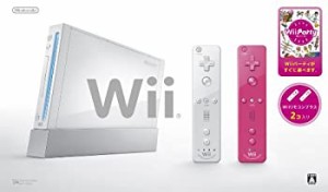 【中古品】Wii本体(シロ) Wiiリモコンプラス2個、Wiiパーティ同梱 【メーカー生産終了(中古品)