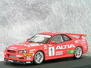 【中古品】エブロ 1/43 R34アルティアスカイラインGT-R 43067 完成品(中古品)