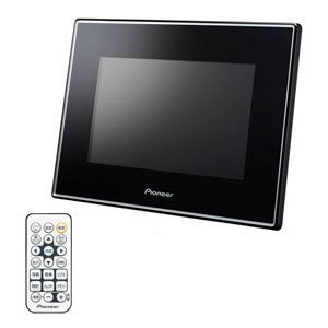 Pioneer HAPPY FRAME デジタルフォトフレーム 7型 ブラック HF-T730-K(中古品)