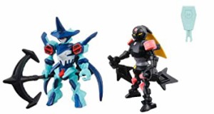 【中古品】LBXバトルカスタム フィギュアセット LBXトリトーン&LBX鬼クノイチ(中古品)