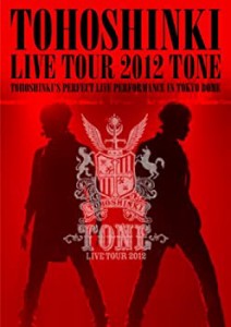 【中古品】東方神起 LIVE TOUR 2012 ~TONE~(2枚組DVD)※特典ミニポスター無(中古品)