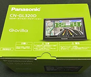 Panasonic Gorilla SDDポータブルナビゲーション 5v型 4GB CN-GL320D(中古品)