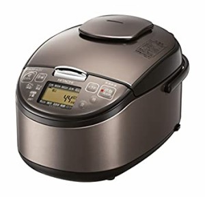 【中古品】HITACHI 圧力スチームIH炊飯器 5.5合 ライトブラウン RZ-SG10J-T RZ-SG10J-(中古品)