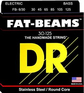 【中古品】DR ベース弦 6弦 FAT-BEAMS ステンレス .030-.125 FB6-30(中古品)